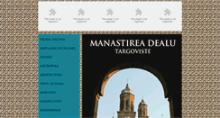 Desktop Screenshot of manastireadealu.ro